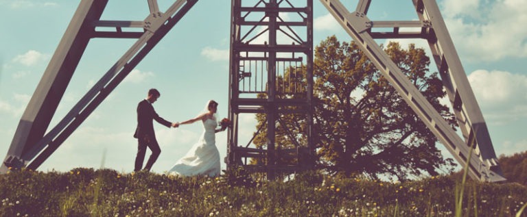Als Hochzeitsfotograf in Freital mit Marie und Martin