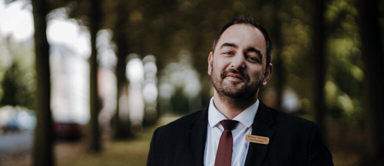 Hotelmanager Ronny Herzog vom Parkhotel Meerane