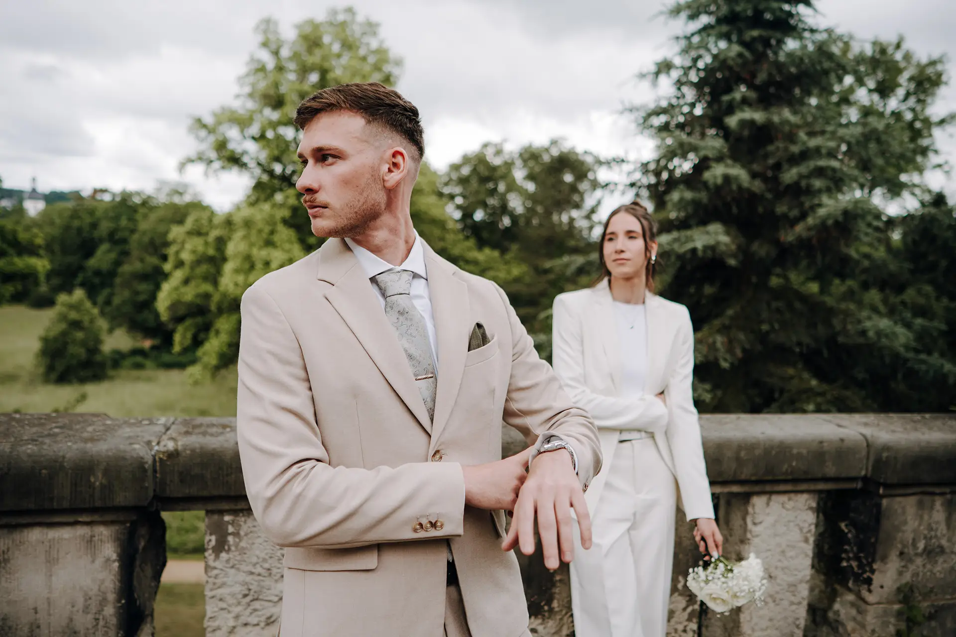 Hochzeitsfotografie Melissa und Lukas im Schloss Waldenburg, fotografiert von Richard Lehmann, richard-lehmann.de